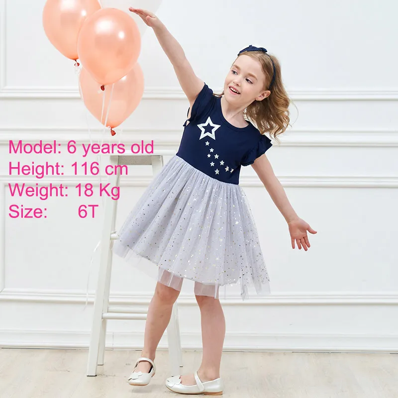 Dxton Kids Girl Dress Tutu Princess 2019 Sequin Children Vestidos Summer for Unicorn Clothes 2-8 Year | Детская одежда и обувь