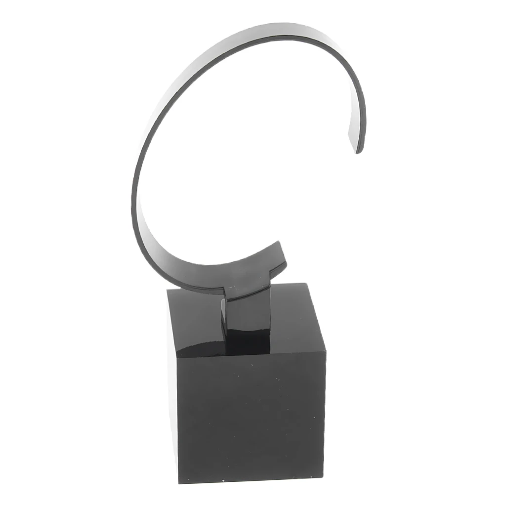 4cm Black Подставка для ювелирных браслетов стенд-Стеллаж Держатель Витрина для домашнего использования магазина - Цвет: 4cm Black