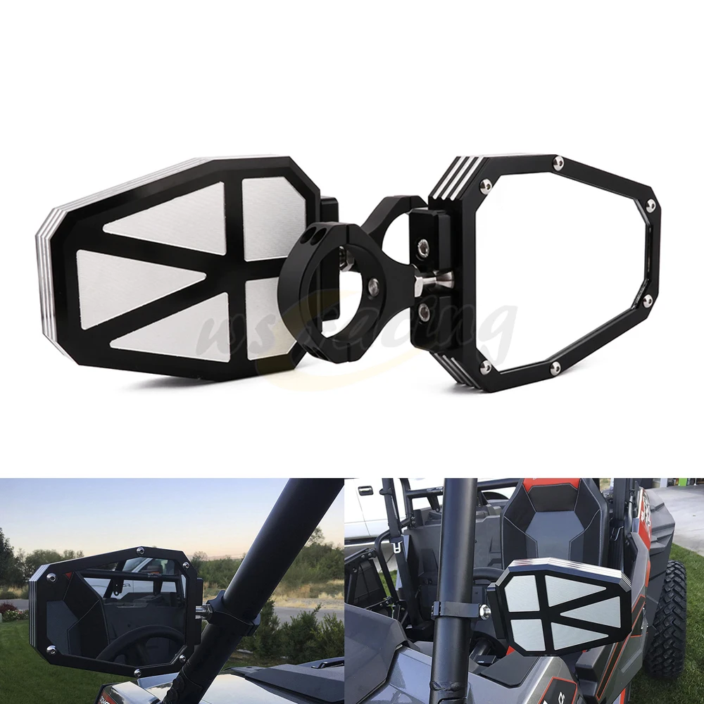 

UTV боковая планка 1,75 "зажим Крепление зеркало заднего вида для Polaris Ranger RZR 400 500 700 800 RZRs 570 800 900 1000 XP1000 XP4 1000