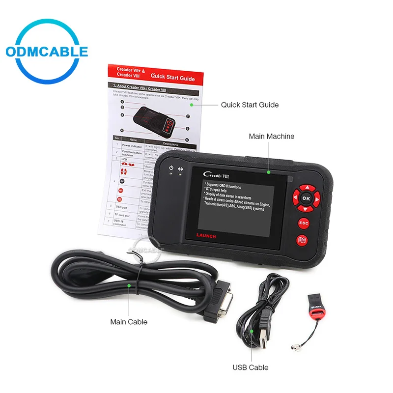 Автомобильный диагностический инструмент LAUNCH X431 obd2 считыватель кодов Сканер
