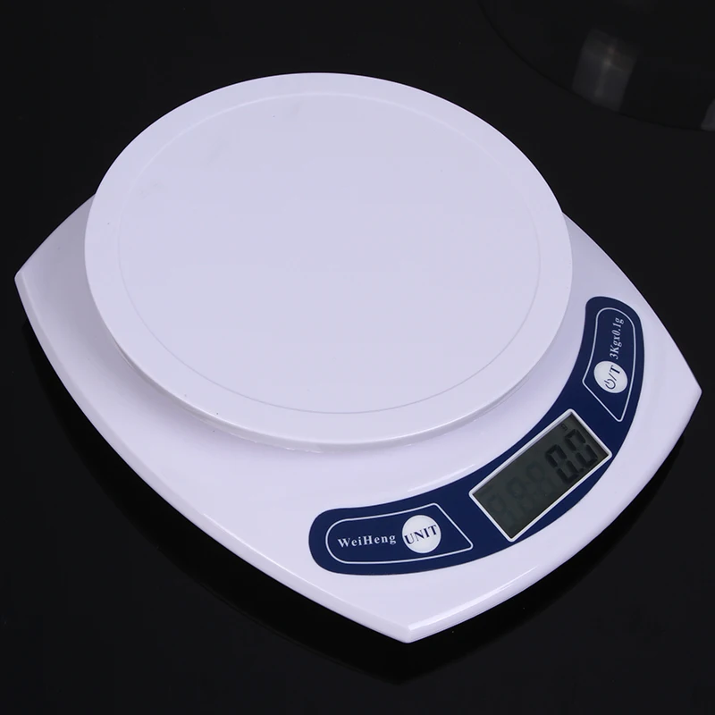 

WeiHeng Electronic Kitchen Scales 3Kg/0.1g Precision Digital food Portable Diet Postal Accurate balance weighing Scale Cooking