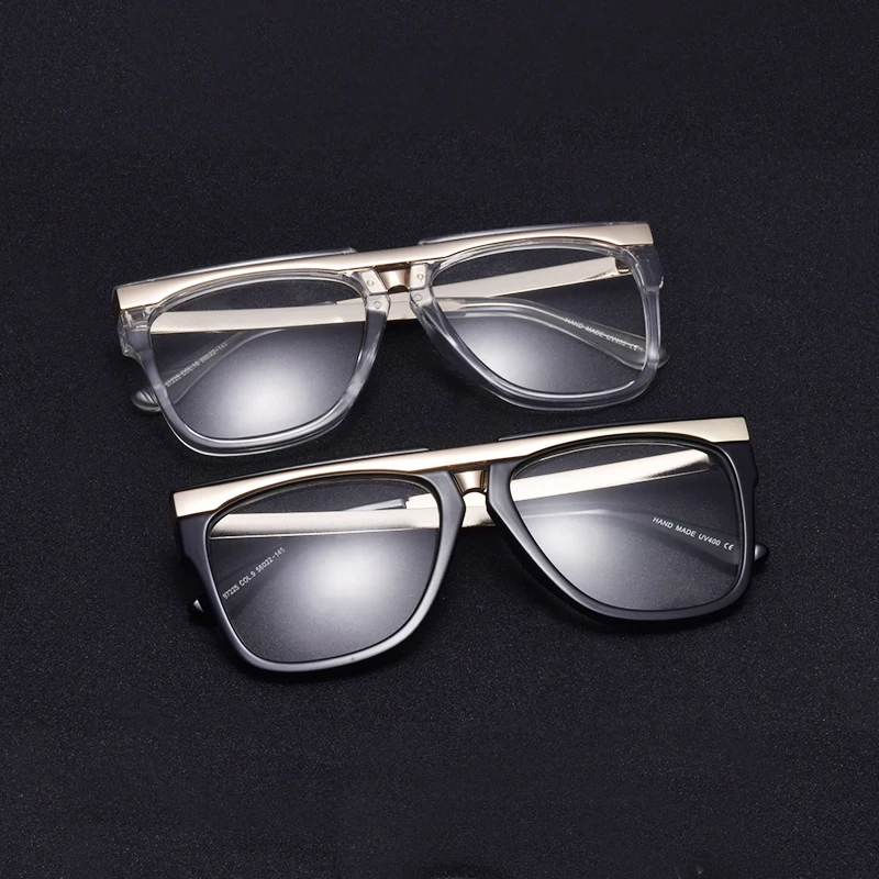 WINLA новый дизайн модные унисекс квадратные металлические оправы оптические очки