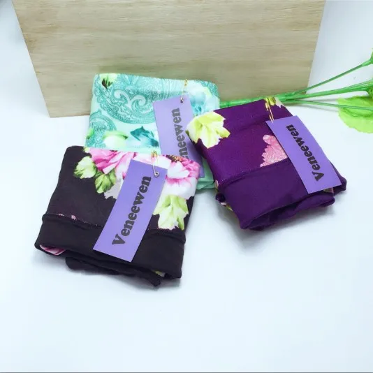 NK05-GN-BK-PU 3 шт./лот, женские трусики, нижнее белье, плюс размер, 4XL, модал, сексуальные, vs Calcinha, женские трусики, Culotte Femme, женские трусы с принтом - Цвет: NK05-GN-BK-PU