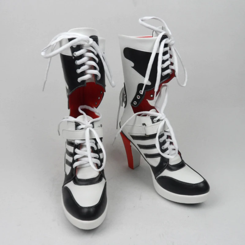 Женские ботинки для косплея bota обувь отряда самоубийц harley отряд Квин аксессуары |
