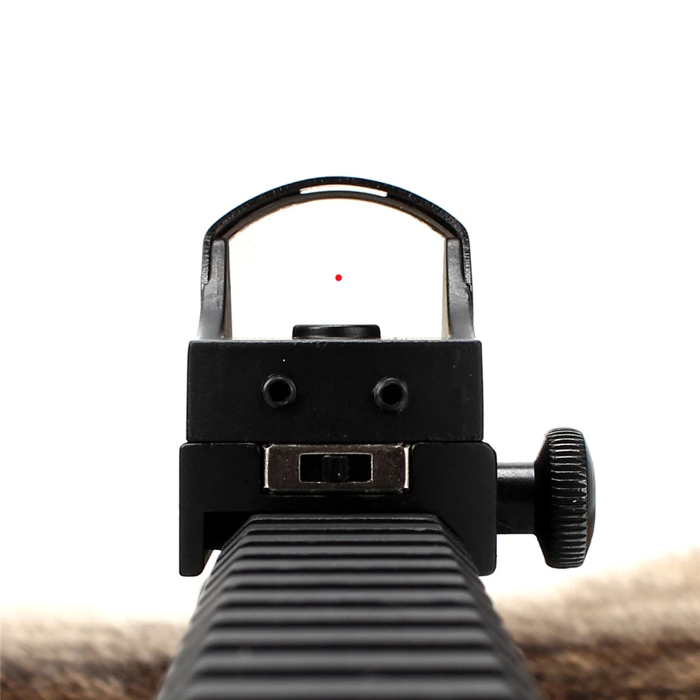 Ohhunt HD107X Коллиматорный прицел зеленый Красный точка зрения Сетка для Airsoft с Уивер