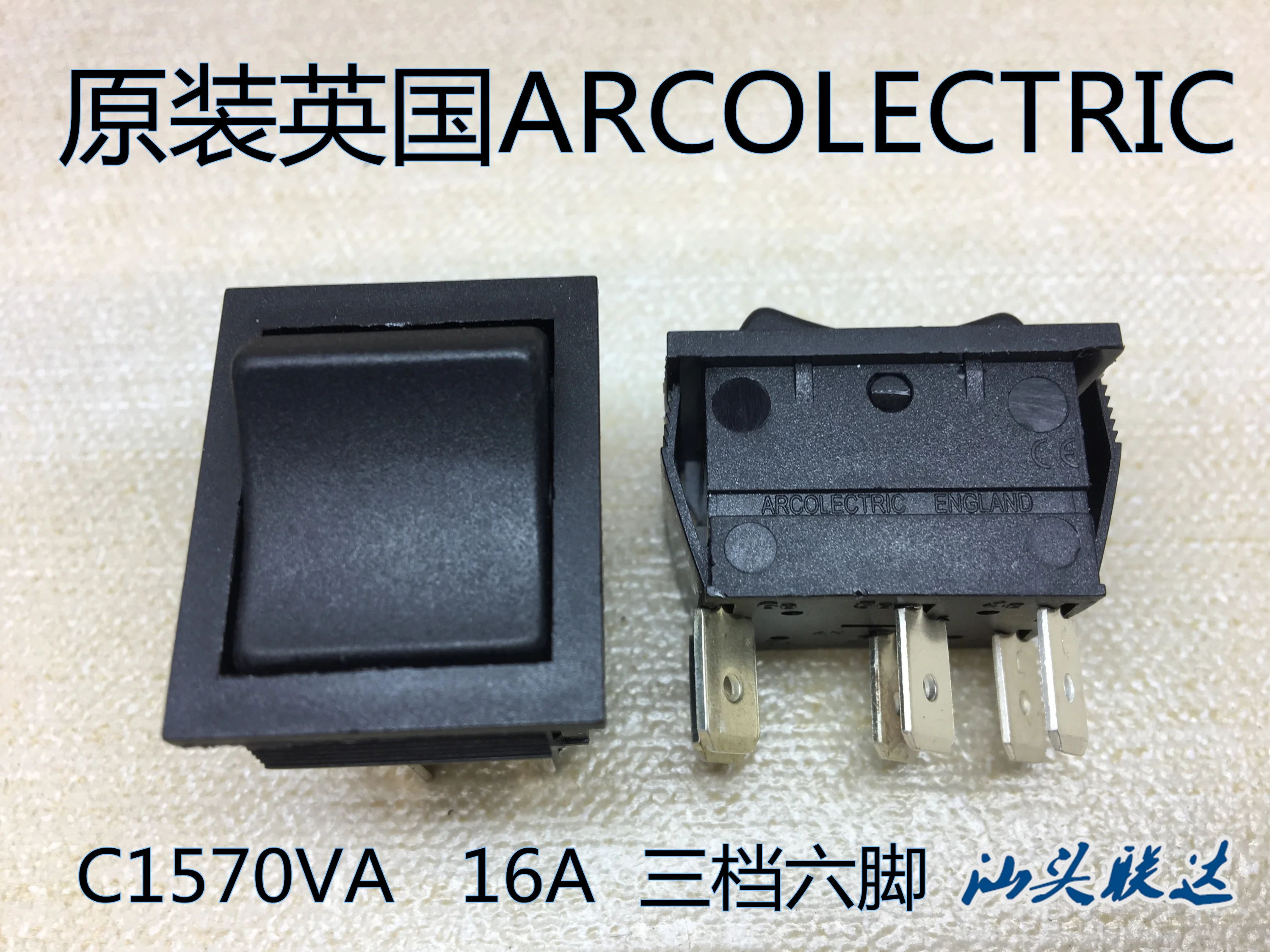 

Original new 100% C1570VA rocker switch 6pin 3gear warping switch power switch 16A250VAC