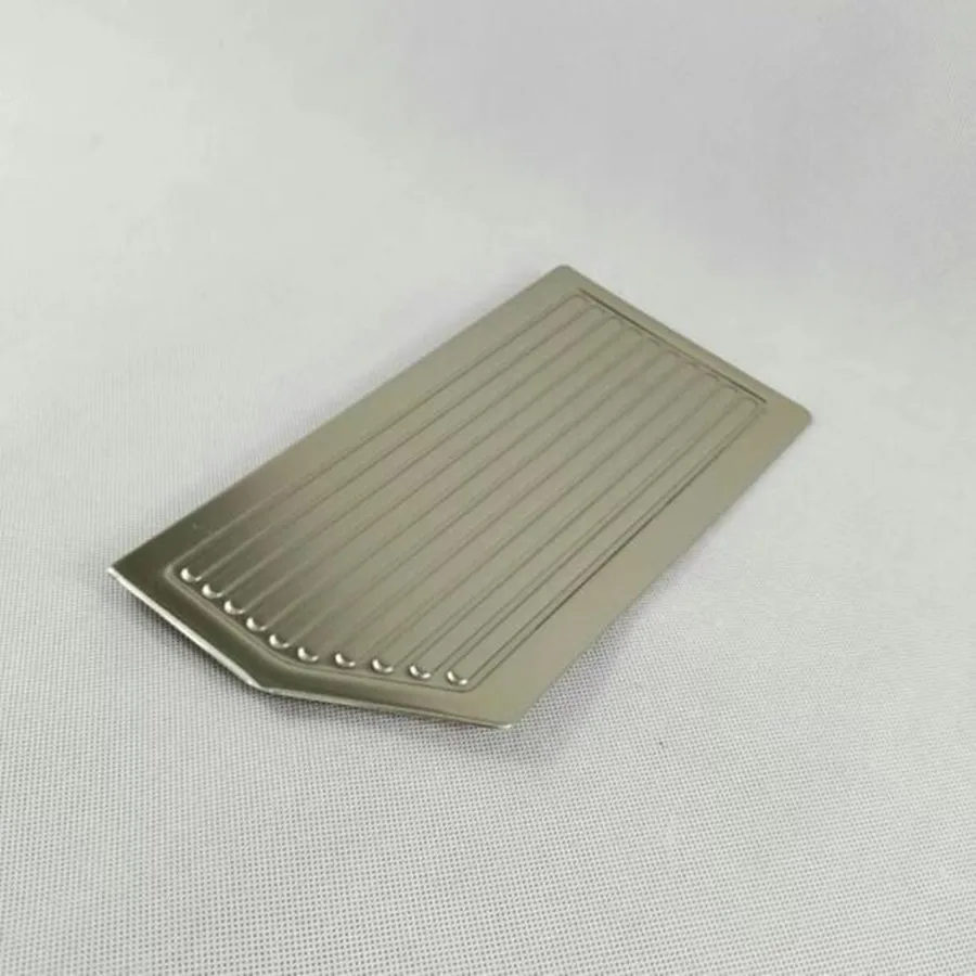 Автомобильная внутренняя Тормозная лампа для ног из нержавеющей стали рамка