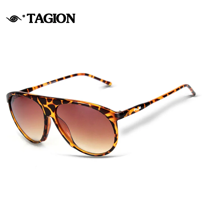 leopard302 Классические мужские солнцезащитные очки TAGION, женские солнцезащитные очки из ацетата, очки унисекс, 2134, очки для вождения, UV400 - Цвет линз: leopard302