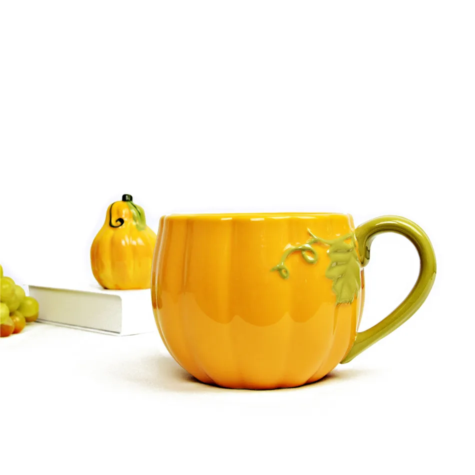 2018 креативная чашка с изображение тыквы кофейная кружка для завтрака молоко