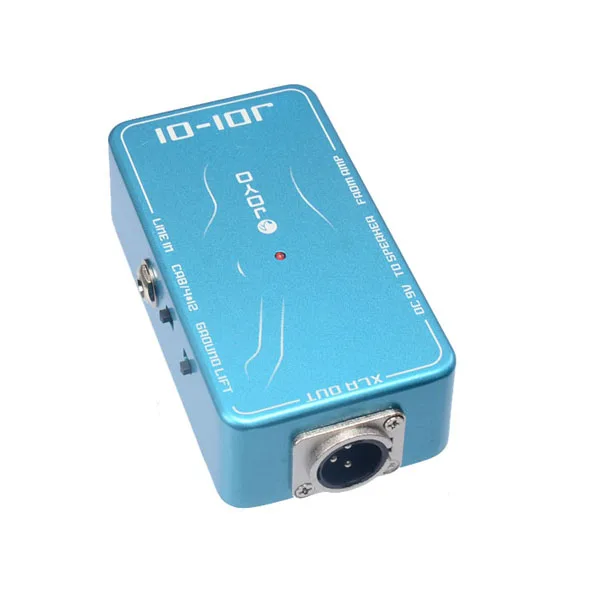 JOYO JDI-01 DI Box гитарная педаль эффектов пассивная прямая коробка усилитель имитация электрогитары аксессуары с батареей 9 в