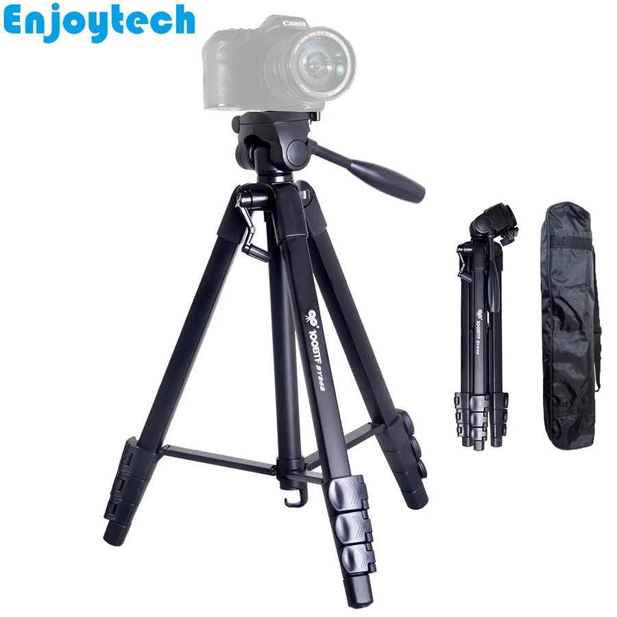 New Professional Tripod for Nikon/Canon/Sony/DSLR/SLR Cameras Portable Tripod with Pan Head Gimbal for Photos Video Recording