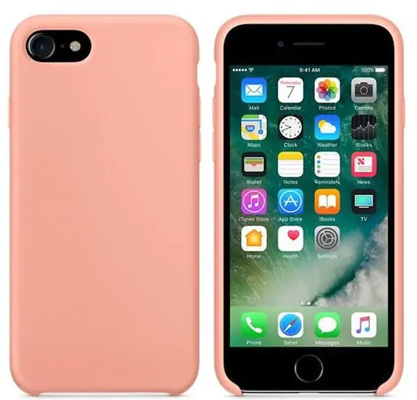 Официальный силиконовый чехол с логотипом Arvin iphone 7 plus iphone 6 iphone xs max iphone 7 iphone x чехол - Цвет: Flamgo