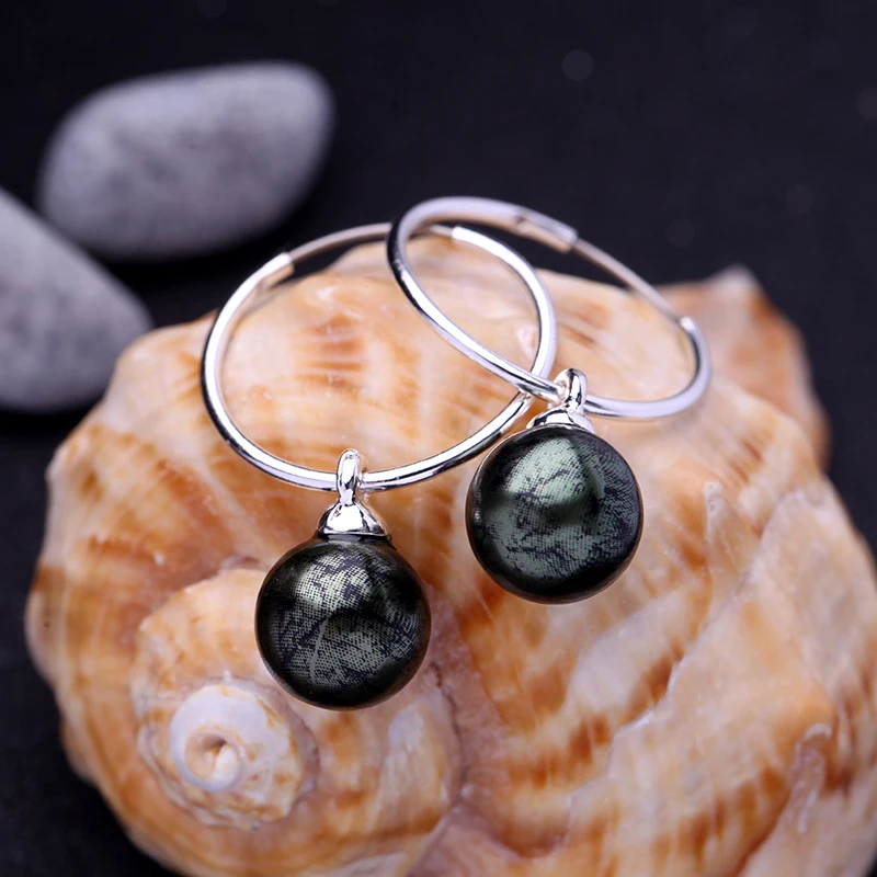 3 цвета синий и красный зеленый этнические Модные Винтажные серьги с подвеской