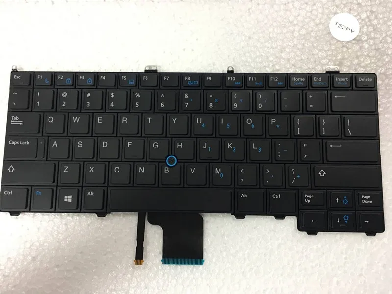 

Новая клавиатура PK130VN1B00 08PP00 9z. N9uln.001 NSK-LD0BC для Dell E7440 e7240 series