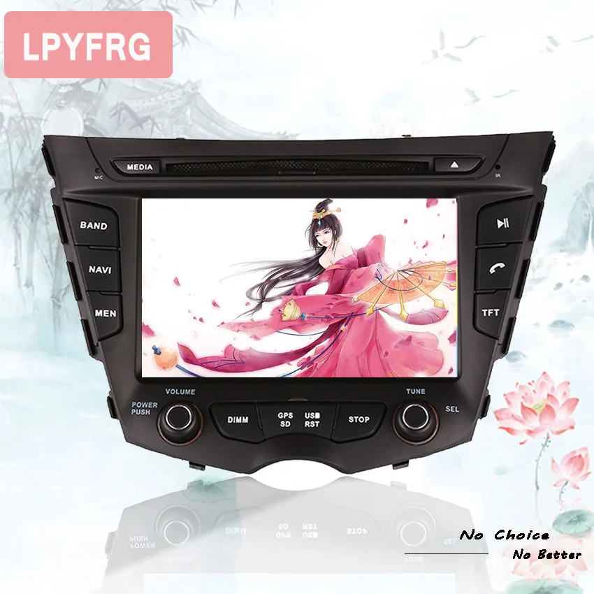 Автомобильный мультимедийный DVD плеер с GPS навигацией 2 din для Hyundai Veloster 2011 2012 2013 2014