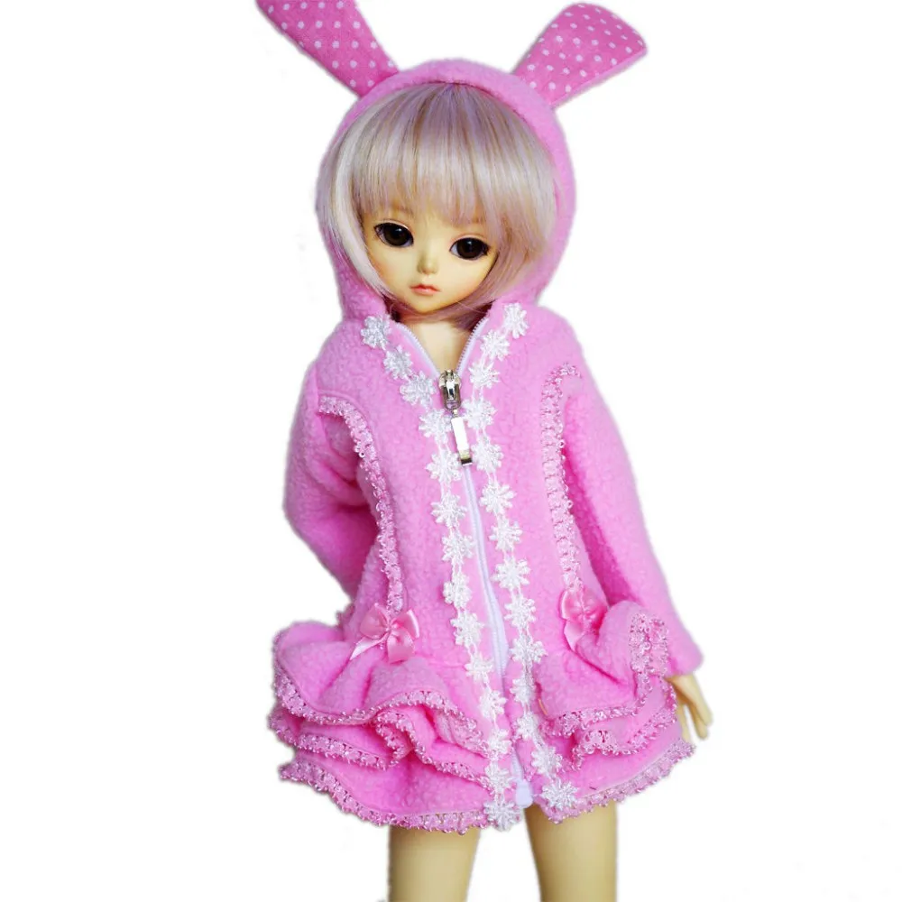[Wamami] 600# розовое пальто с капюшоном/одежда 1/3 СД DOD BJD Dollfie