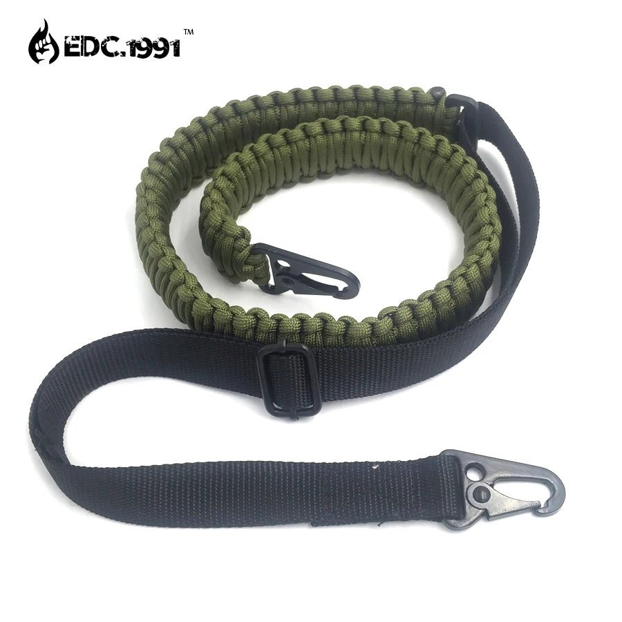 Новый Регулируемый ремень для винтовки из Паракорда с Вертлюгами аксессуары