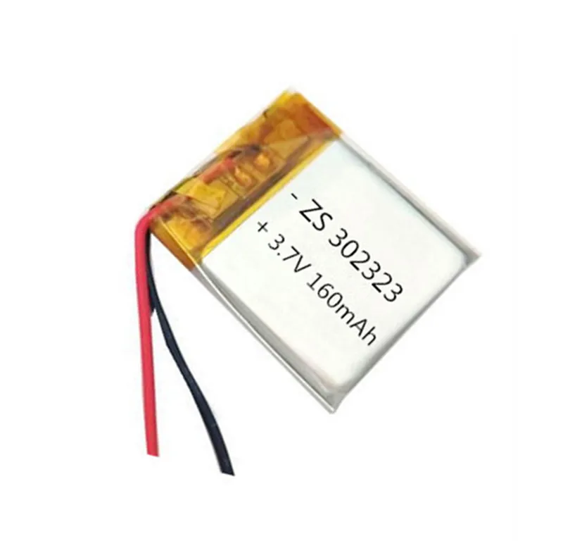 4 шт. 3 7 в 160 мАч 302323 032323 полимерный литий-ионный аккумулятор для Bluetooth GPS mp3 mp4