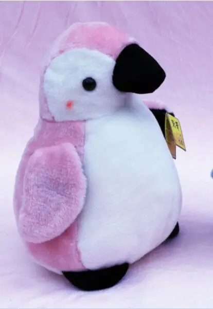 

middle plush pink penguin toy high quality penguin doll gift about 24cm