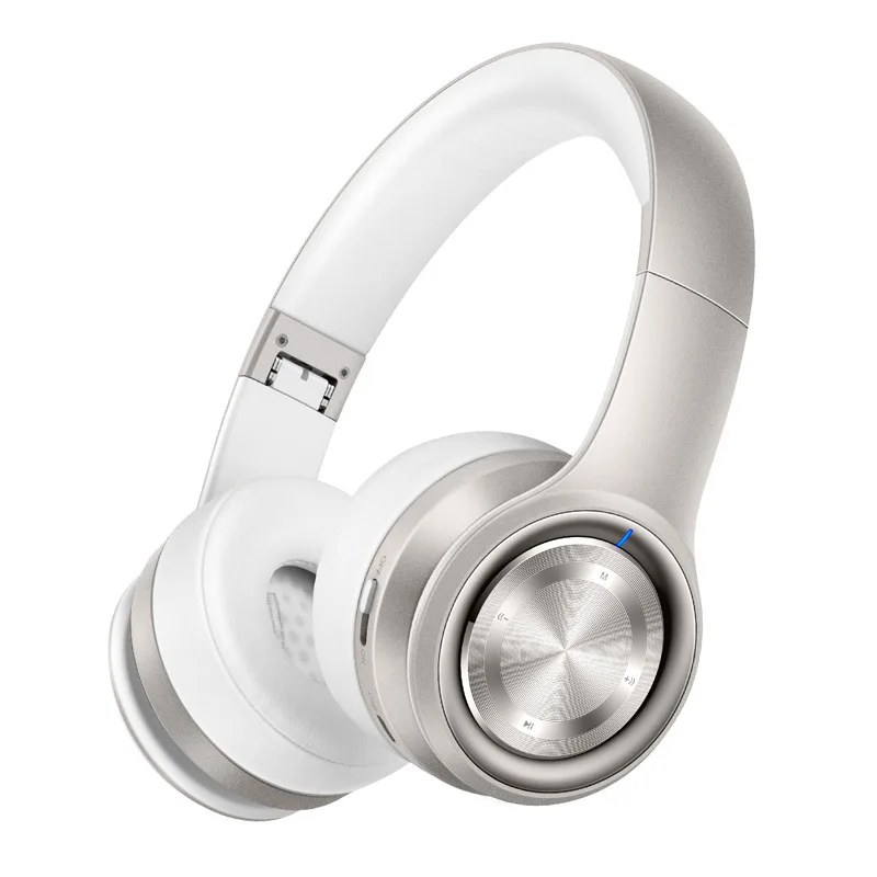 Titan Golden P26 Портативный беспроводной Bluetooth наушники Складные стерео бас Музыка гарнитура с микрофоном TF карта для ПК Xiomi - Цвет: Titan Golden