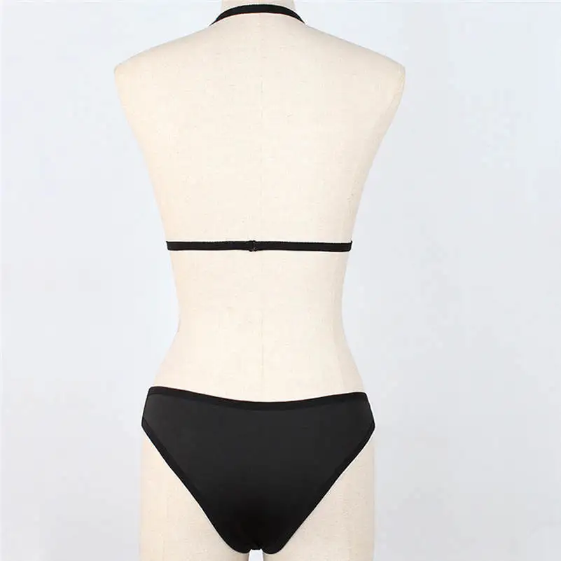 Lingerie Sexy Bra Set Sexy Women Lingerie Hollow Out Nightwear Sleepwear Body Bandage Underwear Bras Women Brief Sets 661BRS10