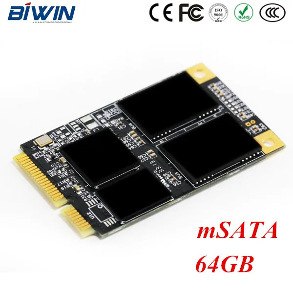 BIWIN 64GB MSATA SSD Internal Solid State Drive Disk 6Gb/s SATA3 For Intel Spec PC Laptop Computer Free Shipping | Компьютеры и офис
