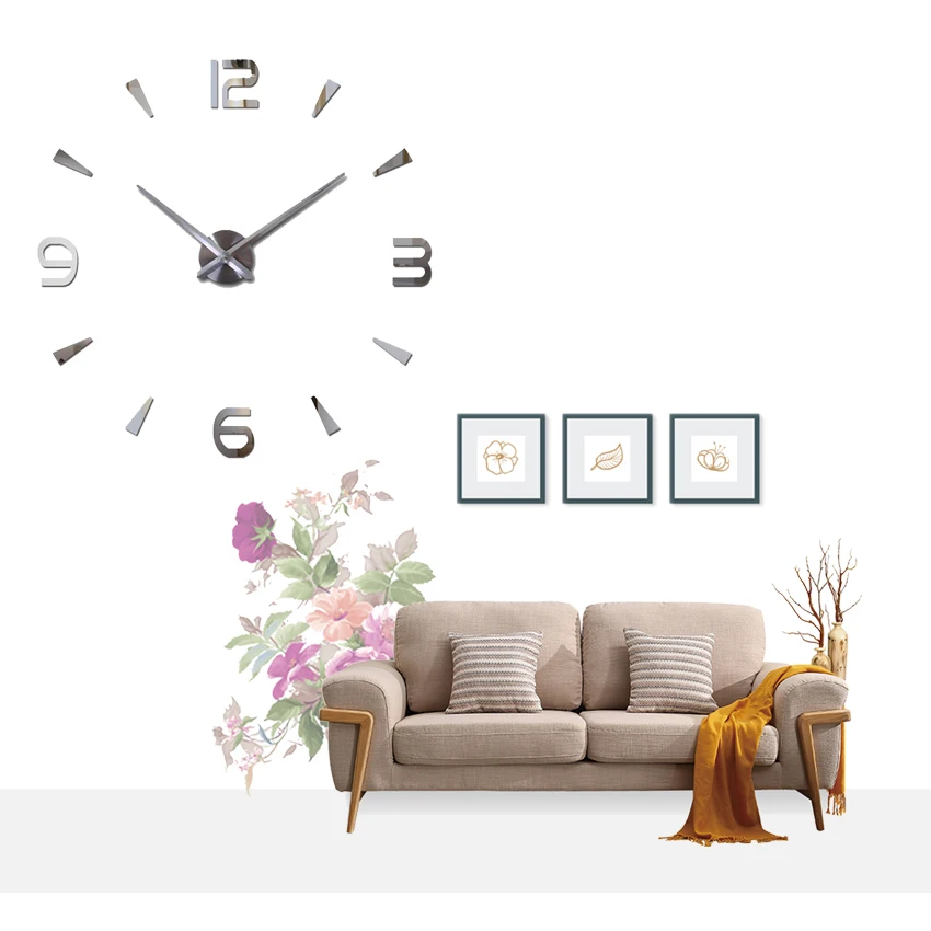 Столовые приборы металлические кухонные настенные часы Современное украшение