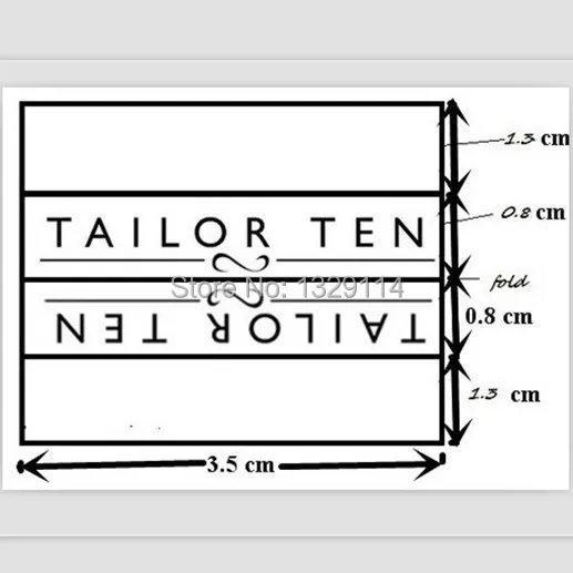 1000 шт. бирка петля на заказ белая Дамасская тканая этикетка для одежды 4*3 5 м|woven
