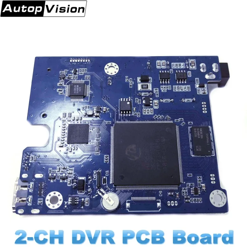 10 шт. HD 1080P 2 канальный SD DVR печатная плата в реальном времени с дистанционным