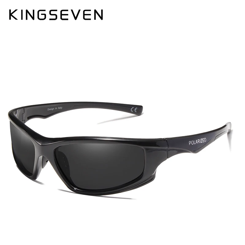 Солнцезащитные очки KINGSEVEN с защитой UV400 Мужские поляризационные зеркальные