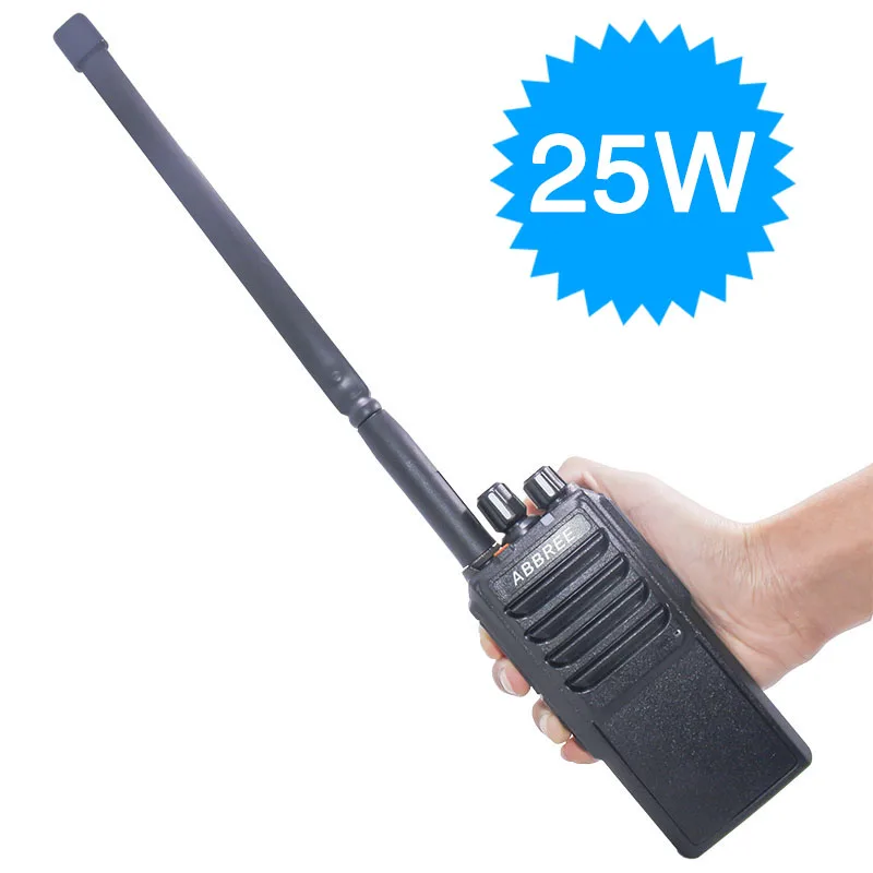 Портативная рация ABBREE AR 25W Talkie UHF 400 480 МГц выходная мощность 25 Вт 10 5 км Диапазон