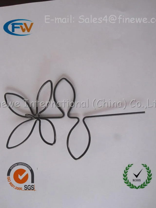 

Manufacture customized metal special wire forms spring,wire form torsion spring clamp for craft