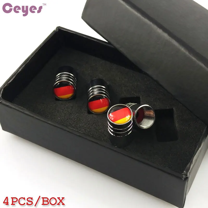 Ceyes автомобильный Стайлинг колесные Шины Клапаны стержень шины Чехол для Hyundai Honda