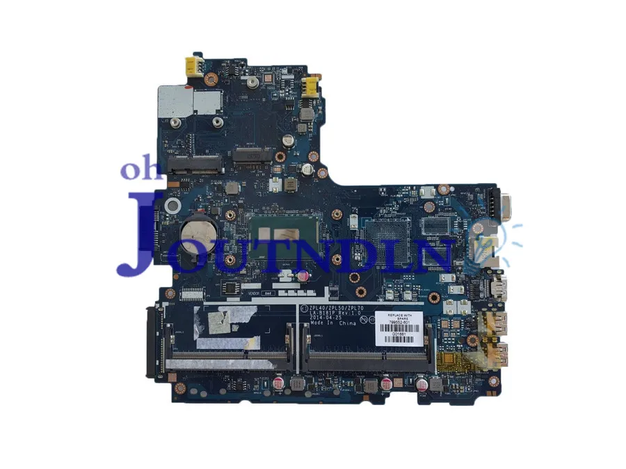JOUTNDLN для ноутбука HP Probook 450 G2 mothebroard 798495 601 001 501 ZPL40 ZPL50 ZPL70 LA B181P i5 5200U|Материнские