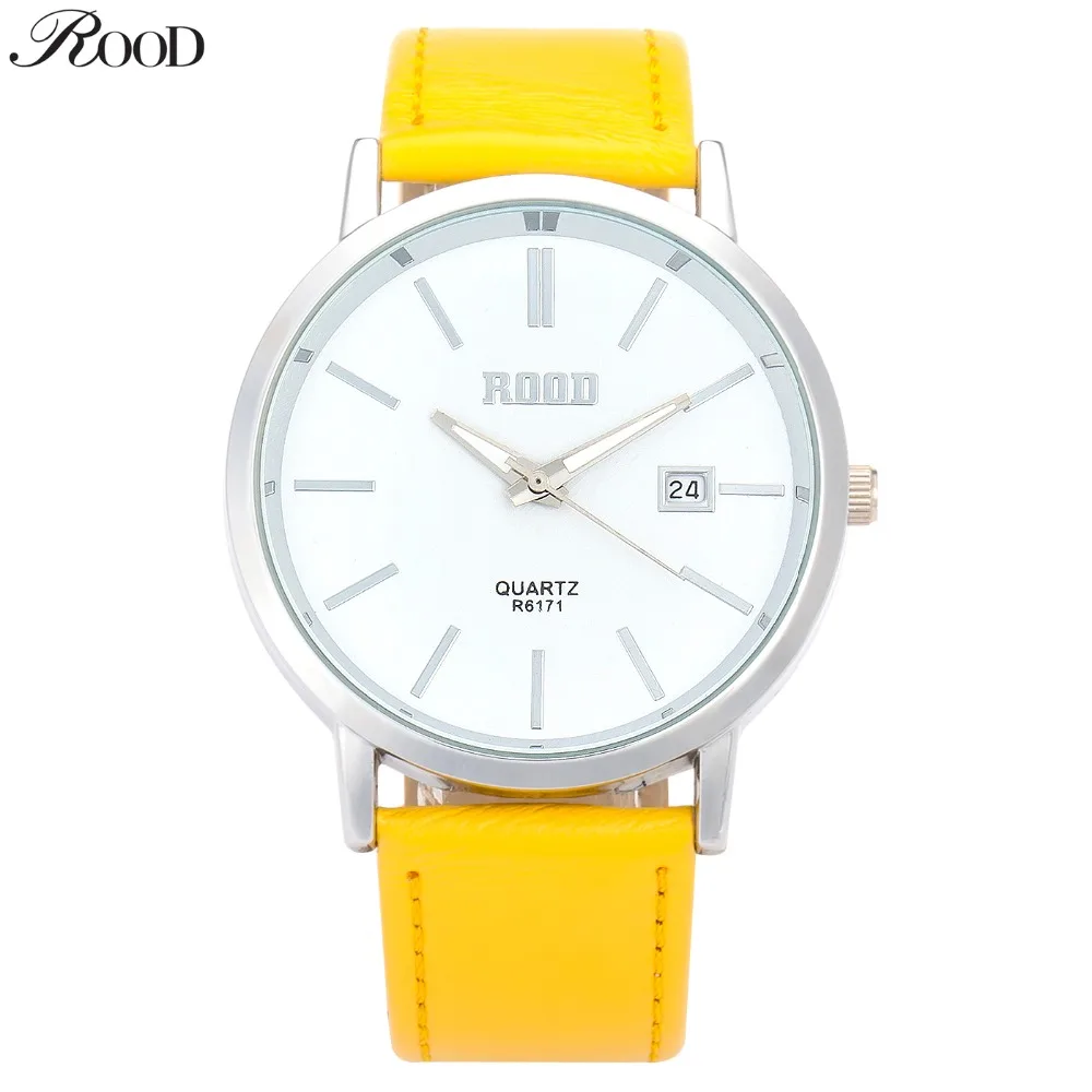 Candy Color Fashion Watch Dress Quartz-Watch Casual Wristwatch Women Relogio Feminino relojes mujer Leather Waterproof Clock | Наручные
