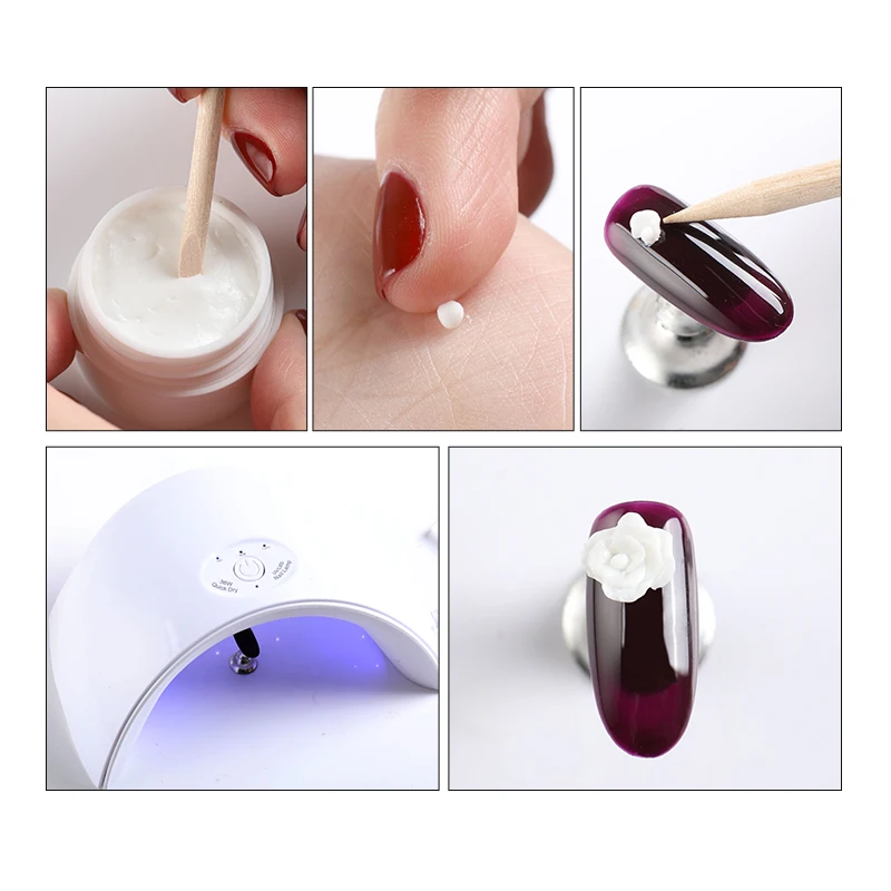 ROSALIND УФ гель для ногтей лак Гибридный полуперманентные Резные узоры ногти с uv