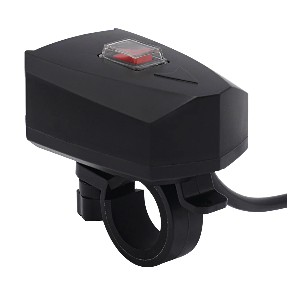 Мотоциклов зарядное устройство на руль с двумя портами usb для сигарет розетка машинный Зарядное устройство с водонепроницаемый переключатель 10 v-80 v Автомобильное зарядное устройство usb Мощность адаптер