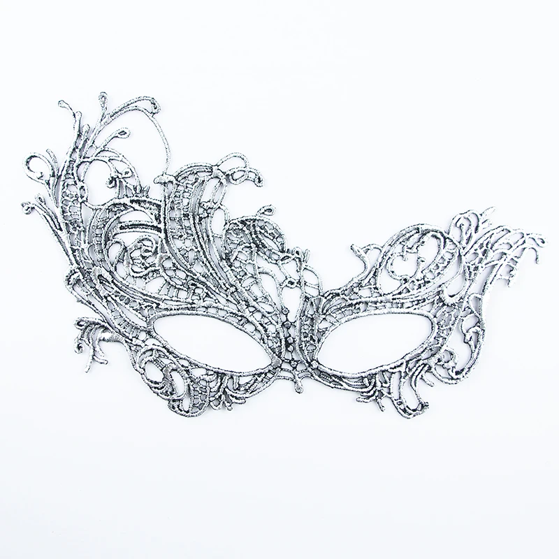Женская маска для карнавала Хэллоуина выпускного вечера Маскарадная из кружева