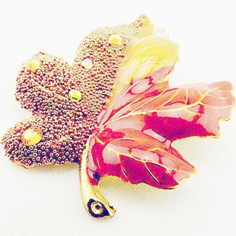 2018 модные ювелирные изделия эмалированная булавка металлический лист