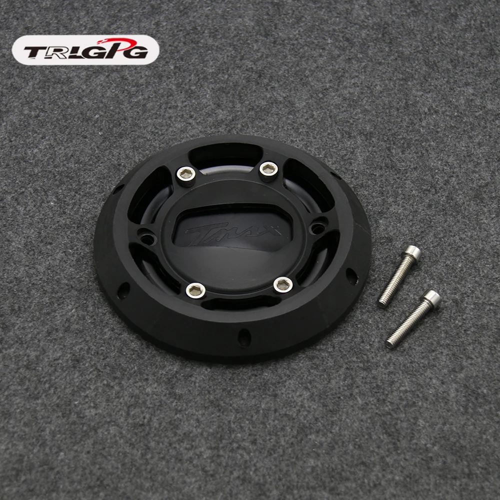 TMAX BLACK Мотоцикл TMAX Двигатель статора Крышка двигателя с ЧПУ Защитная крышка протектор для Yamaha TMAX 530/500 T-MAX 530/500 TMAX530 TMAX500 - Цвет: TMAX BLACK