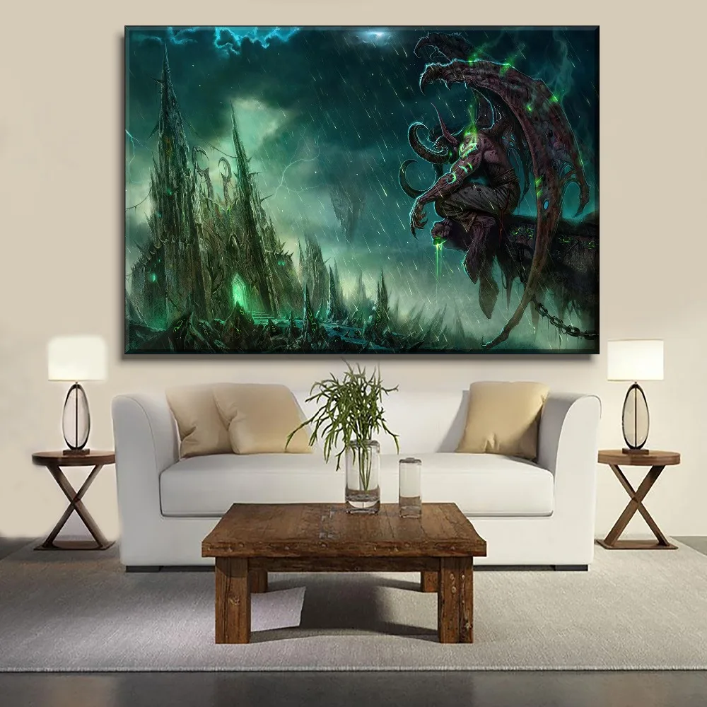 Настенный декор для гостиной или спальни модульный плакат 4 шт. картина с