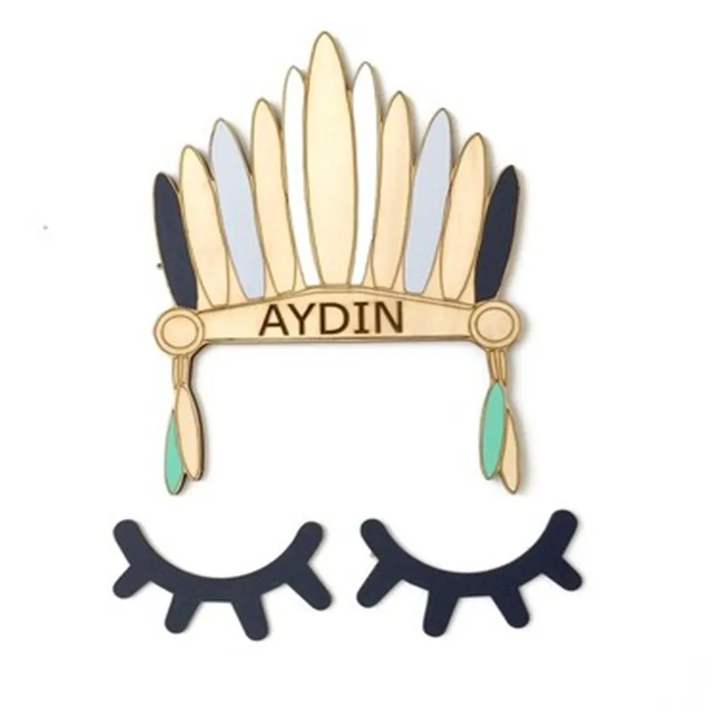 1 пара из скандинавском стиле ресницы стены Стикеры s декор для детской комнаты