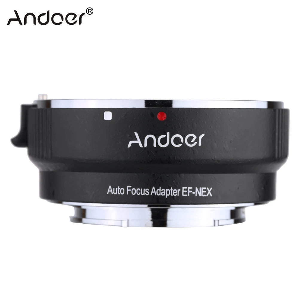 Кольцо адаптер для объектива Andoer Anti Shake Auto Focus AF Canon EF S использования Sony NEX E Mount Camera