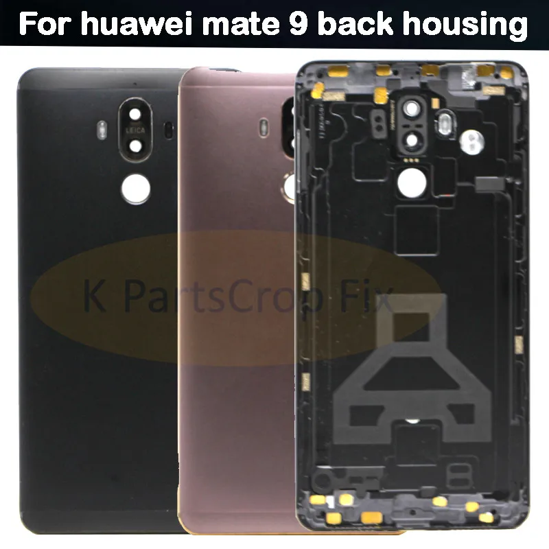Задняя крышка для аккумулятора Mate 9 Huawei Mate9 MT9 задняя батарейного отсека с