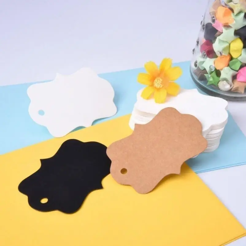 100pcs explosion models thank you card DIY decoration holiday Christmas label baking packaging cordless | Дом и сад