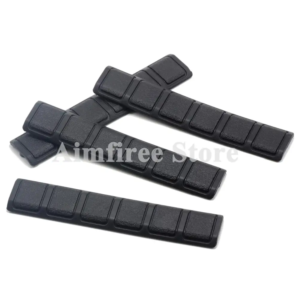 Тактический 4 шт. резиновый KeyMod мягкий рельсовый чехол рельсовые панели B Тип