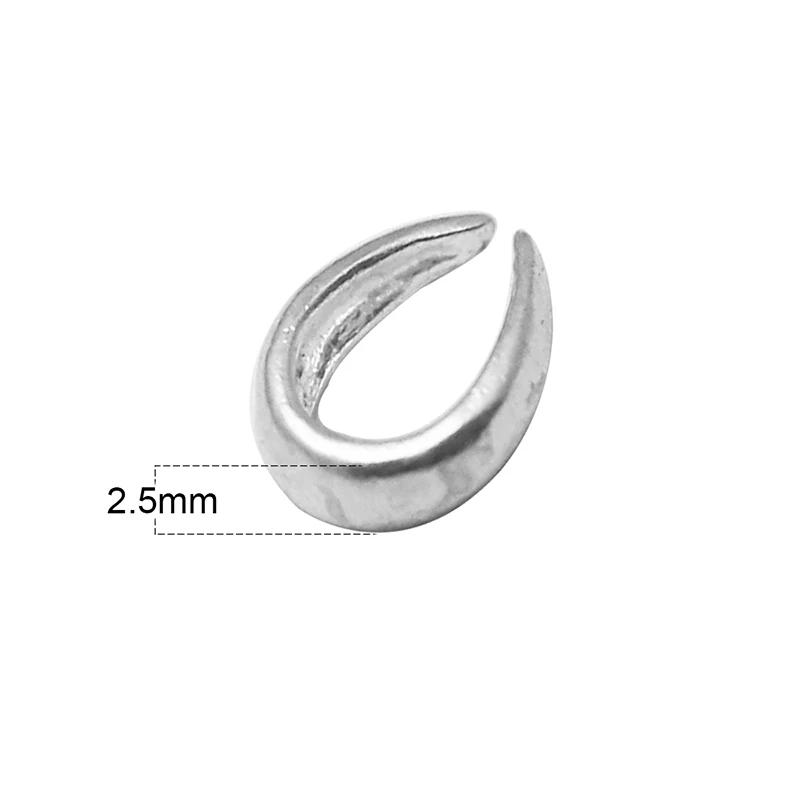 Beadsnice 925 пробы Серебряная подвеска на защелке для подвесок сделай сам оптовая