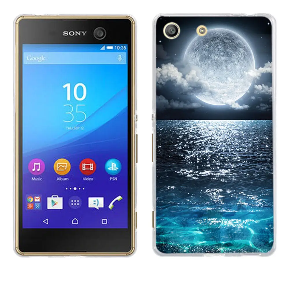 Ультратонкий чехол из ТПУ для телефона Sony Xperia M5 E5603 /M5 Dual E5633 Тонкий силиконовый