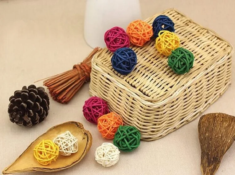 Праздничные товары ротанговый шар 3 см рассеиватель винограда и конфетти для