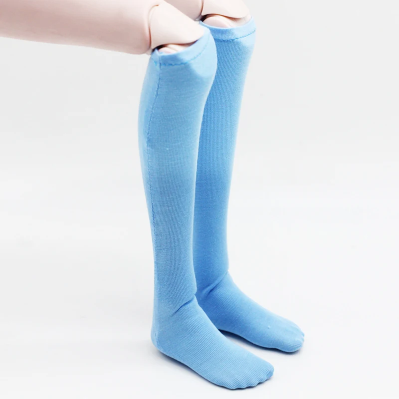 ZJF156-01 Модная Одежда для кукол, однотонные гольфы, длинные носки, Одежда для кукол, аксессуары для девочек, детские игрушки, BJD - Цвет: ZJF156-01